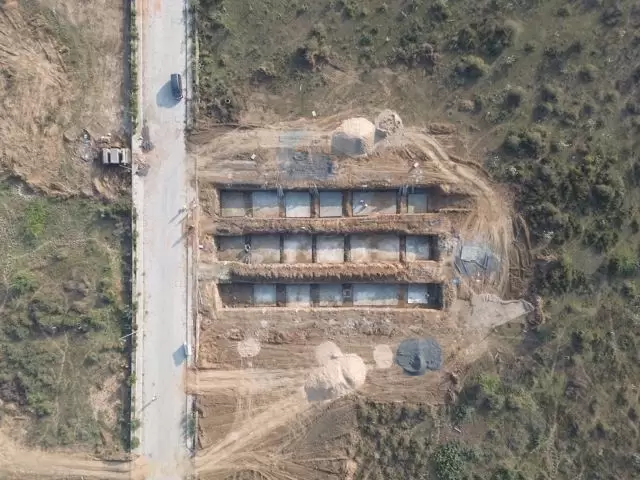 Foundations from the air