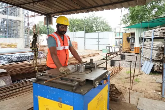 Machine bending to bar schedule