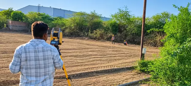Surveying at Site